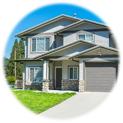 Family with New Home